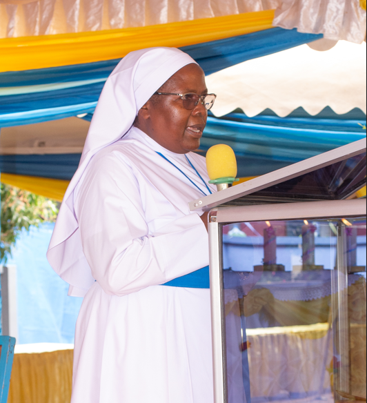 Students at St. Mary's Goret